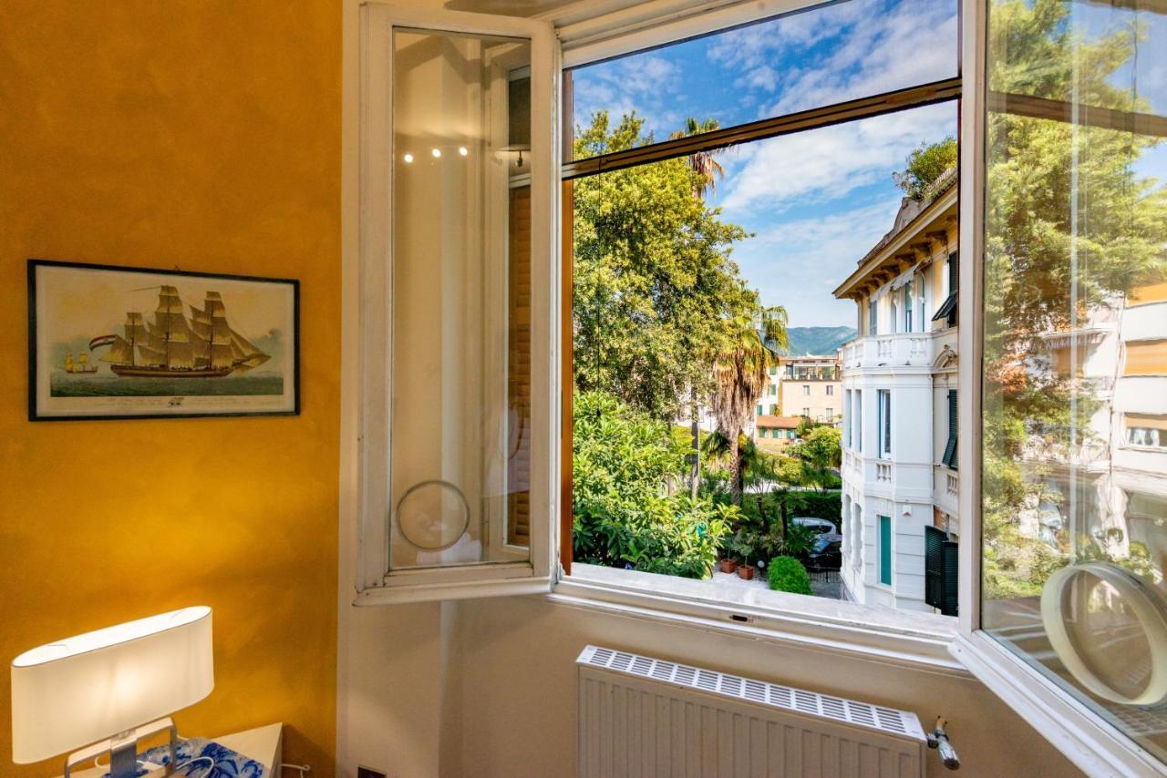 Casa Pier - Centralissima In Villa D'Epoca Rapallo Ngoại thất bức ảnh